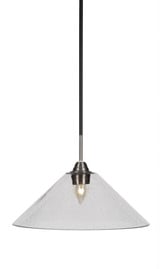 Paramount 1 Light Large Pendant 10.5 Inch Tall by Toltec - 3401-16-105-