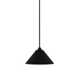 Paramount 1 Light Stem Hung Medium Pendant 14 Inch Wide by Toltec - 3401-MB-420