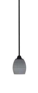 Paramount 1 Light Stem Hung Mini Pendant 10 Inch Tall by Toltec - 3401-MB-615