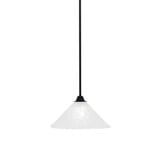 Paramount 1 Light Stem Hung Medium Pendant 6.75 Inch Tall by Toltec - 3401-MB-441