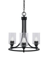 Paramount 3 Light Small Chandelier by Toltec 3403-1 - 3403-1