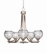 Paramount 5 Light Medium Chandelier by Toltec 3405-242225 - 3405-242225