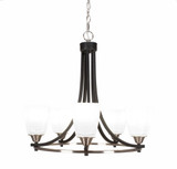 Paramount 5 Light Medium Chandelier by Toltec 3405-2252225 - 3405-2252225
