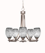 Paramount 5 Light Medium Chandelier by Toltec 3405-232225 - 3405-232225