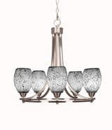 Paramount 5 Light Medium Chandelier by Toltec 3405-232225 - 3405-232225