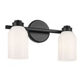 Shae 2 Light Bath Vanity 9 Inch Tall and 15 Inch Wide by Kichler - 55201