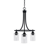 Paramount 3 Light Small Chandelier by Toltec 3413-11