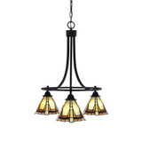 Paramount 3 Light Medium Chandelier by Toltec 3413-8