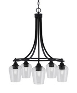 Paramount 5 Light Medium Chandelier by Toltec 3415-8 - 3415-8