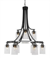 Paramount 9 Light Large Chandelier by Toltec 3419-2936 - 3419-2936