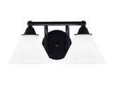 Paramount 2 Light Vanity Light 7 Inch Tall by Toltec - 3422-7-30