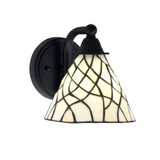 Paramount 1 Light Art Glass Wall Sconce 7.25 Inch Tall by Toltec - 3421-7