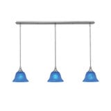 Any 3 Light Linear Pendant 39.25 Inch Length by Toltec - 36-7-625-3925