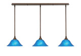 Any 3 Light Linear Pendant 41.5 Inch Length by Toltec - 36-10-65-415