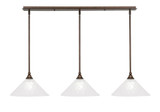 Any 3 Light Linear Pendant 44 Inch Length by Toltec - 36-12-725-44