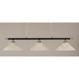 Oxford 3 Light Small Island Chandelier by Toltec 373-16115555