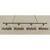 Oxford 4 Light Small Chandelier by Toltec 374-161257575