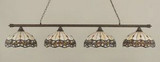 Oxford 4 Light Small Chandelier by Toltec 374-161257575 - 374-161257575