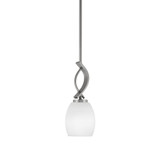 Cavella 1 Light Mini Pendant 12.5 Inch Tall by Toltec - 3901-61