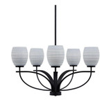 Cavella 5 Light Medium Chandelier by Toltec 3905-MB-4022
