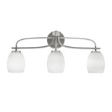 Cavella 3 Light Vanity Light 26.25 Inch Length by Toltec - 3913-4029
