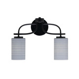 Cavella 2 Light Vanity Light 11.75 Inch Tall by Toltec - 3912-MB-4062