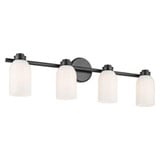 Shae 4 Light Bath Vanity 9 Inch Tall and 32 Inch Wide by Kichler - 55203