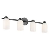 Shae 4 Light Bath Vanity 9 Inch Tall and 32 Inch Wide by Kichler - 55203