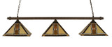 Square 3 Light Small Island Chandelier by Toltec 403-14115535 - 403-14115535