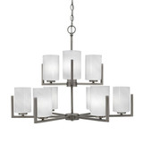 Atlas 9 Light Large Chandelier by Toltec 4509-GP-310