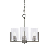 Atlas 3 Light Mini Chandelier by Toltec 4503-GP-300