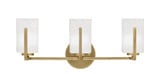 Atlas 3 Light Vanity Light by Toltec - 4513-GP-310