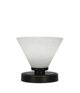 Luna 1 Light Table Lamp 6.25 Inches Tall and 7 Inches Wide by Toltec - 51-7625