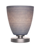Luna One Light Table Lamp 10 Inches Tall and 8 Inches Wide by Toltec  - 51-810