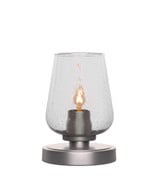 Luna 1 Light Table Lamp 8 Inches Tall and 5.5 Inches Wide by Toltec - 51-558