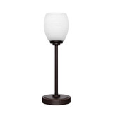 Luna 1 Light Table Lamp 17 Inches Tall and 5.5 Inches Wide by Toltec - 53-5517