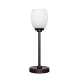 Luna 1 Light Table Lamp 17 Inches Tall and 5.5 Inches Wide by Toltec - 53-5517
