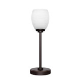 Luna 1 Light Table Lamp 17 Inches Tall and 5.5 Inches Wide by Toltec - 53-5517
