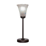 Luna 1 Light Table Lamp 18.75 Inches Tall and 5.5 Inches Wide by Toltec - 53-551875