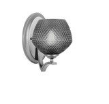 Zilo 1 Light Wall Sconce 9.5 Inch Tall and 6 Inch Wide by Toltec - 551-46-2