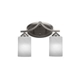 Zilo 2 Light Vanity Light 13.25 Inch Length by Toltec - 552-1325-105