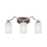 Zilo 3 Light Vanity Light 21 Inch Length by Toltec - 553-21-1025