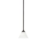 Zilo 1 Light Stem Hung Small Pendant 6 Inch Tall by Toltec - 560-MB-302