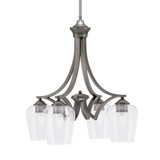 Zilo 4 Light Small Chandelier by Toltec 568-GP-210