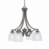 Zilo 4 Light Medium Chandelier by Toltec 568-DG-500 - 568-DG-500