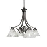 Zilo 4 Light Medium Chandelier by Toltec 568-202519