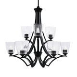 Zilo 9 Light Medium Chandelier by Toltec 569-MB-461
