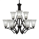 Zilo 9 Light Large Chandelier by Toltec 569-302775 - 569-302775