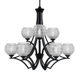 Zilo 9 Light Large Chandelier by Toltec 569-MB-5110 - 569-MB-5110