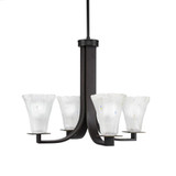 Apollo 4 Light Medium Chandelier by Toltec 574-232518